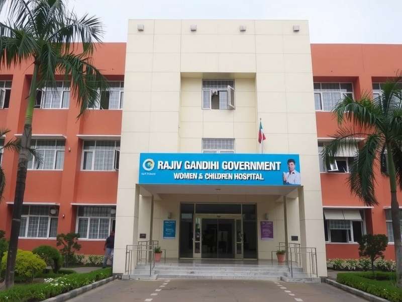 Rajiv Gandhi Government Women and Children Hospital Building